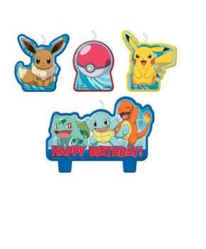 Pokemon Classic Birthday Candle Set