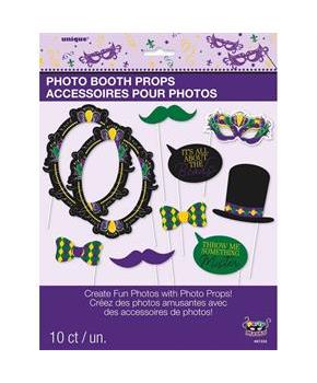 Jazzy Mardi Gras Photo Booth Props