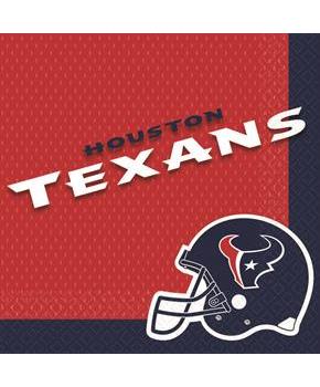 Designware Houston Texans Nfl Luncheon Napkins