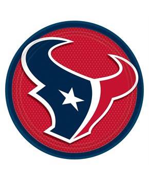 Houston Texans Lunch Plates (8)