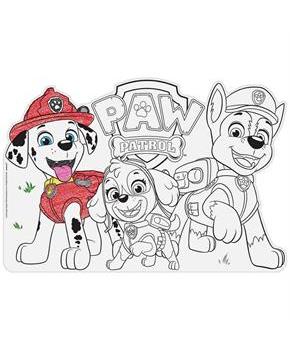 Paw Patrol Adventures Color-In Placemats (8)
