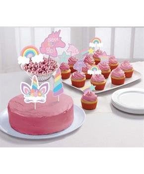 Unicorn Party Dessert Topper Kit