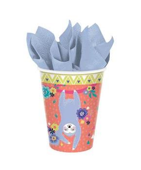 Sloth Celebration Paper Cups (8)