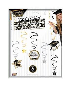 Graduation Swirl Hanging Decoration
