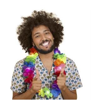 Multi Color Light-Up Flower Lei
