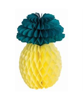 Luau Pineapple Honeycomb Centerpiece