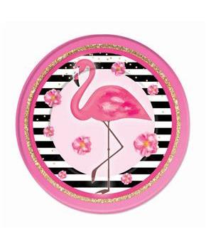 Flamingo 9" Lunch Plate (8)