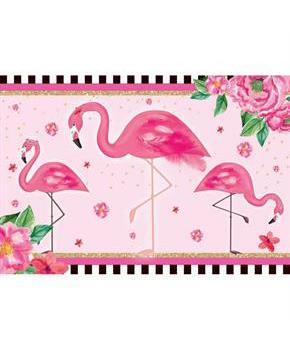Flamingo Paper Placemats