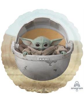 Mandalorian Child Foil Balloon