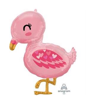 Flamingo Baby 32" Foil Balloon