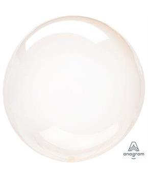 Crystal Clearz 10" Petite Balloon - Orange