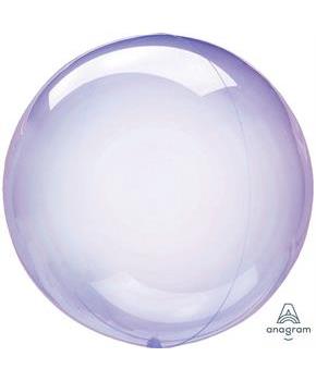Crystal Clearz 10" Petite Balloon - Purple