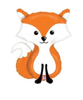 Woodland 36" Fox Foil Balloon