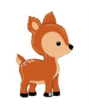 Woodland 39" Deer Foil Balloon