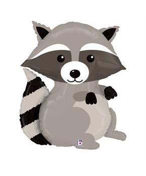 Woodland 36" Raccoon Foil Balloon