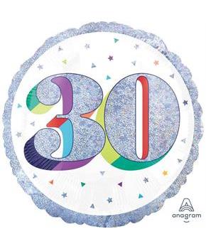 Here's To Your Birthday Foil Balloon - 30
