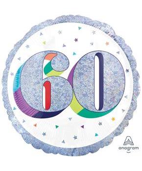 Here's To Your Birthday Foil Balloon - 60