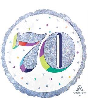 Here's To Your Birthday Foil Balloon - 70