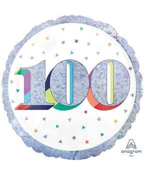 Here's To Your Birthday Foil Balloon - 100