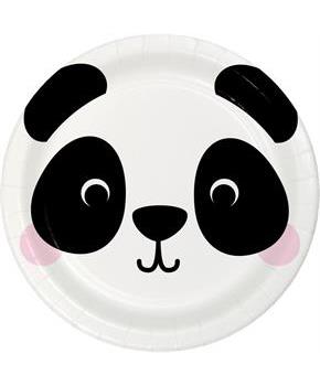 Zoo Animals Panda Dessert Plates (8)