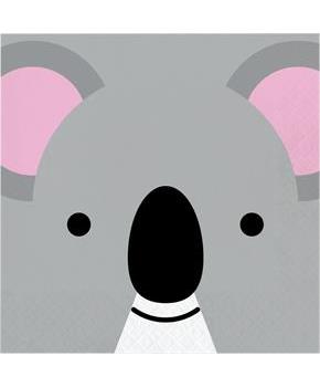 Zoo Animals Koala Lunch Napkins (16)