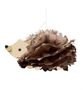 Hedgehog Hanging Tissue Decoration