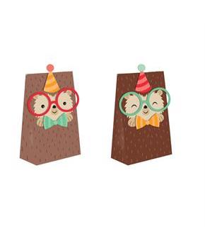 Hedgehog Diy Paper Treat Bags