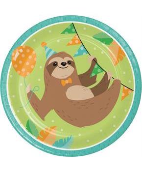 Sloth Lunch Plates (8)