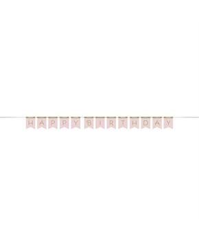 Sweet Swan Birthday Ribbon Banner