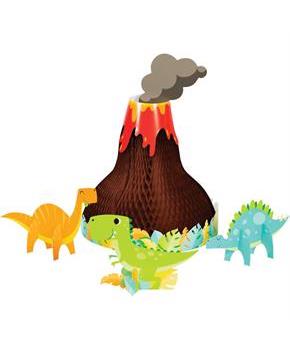 Boys Dino-Roar Volcano Scene Centerpiece Kit