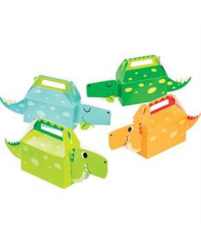 Boys Dino-Roar 3D Treat Boxes, Assorted Colors
