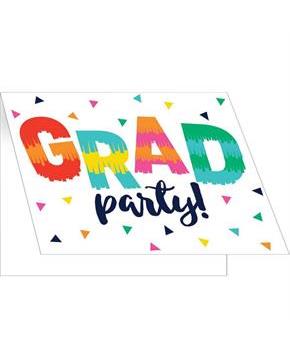 Fiesta Fun Grad Folded Invitations (8)