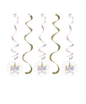 Unicorn Hanging Dizzy Dangler Decorations