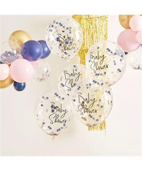Confetti 'Baby Shower' Balloons