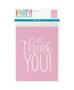 Pink Hearts Baby Favor Bag (8)
