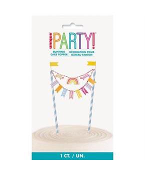 Zoo Baby Bunting Cake Topper