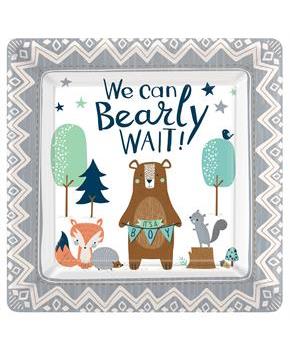 Bear-ly Wait Lunch Plates (8)