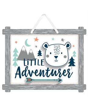 Bear-ly Wait Little Adventurer Sign