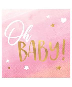 Hello World Girl Beverage Napkins (16)