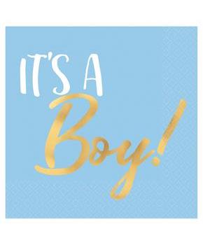 It's A Boy Beverage Napkins (16)
