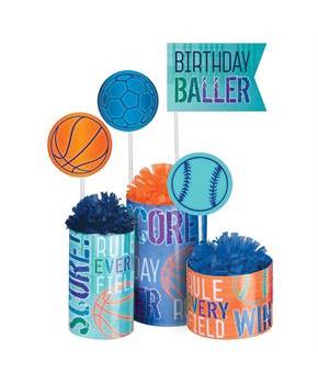 Birthday Baller Table Decoration Kit