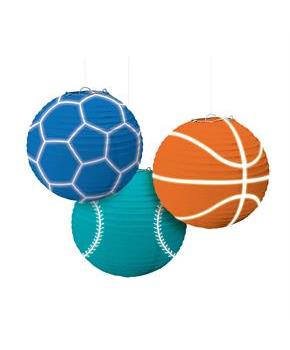 Birthday Baller Paper Lanterns (3)