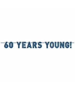 60 Years Young Banner