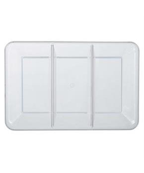 Clear Compartment Serving Tray