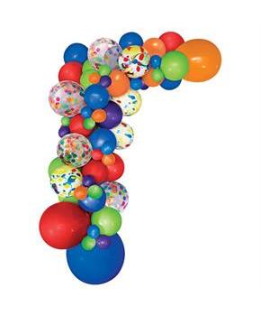 Rainbow Balloon Garland Kit