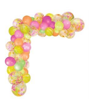 Neon Balloon Garland Kit