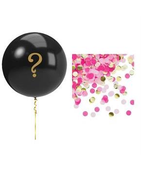 Pink Gender Reveal Balloon Kit