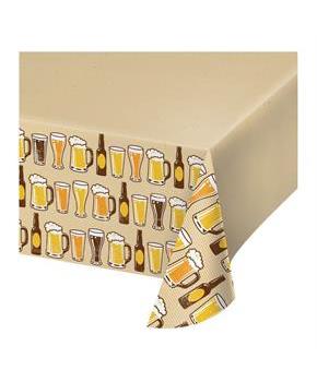 Beer Plastic Table Cover