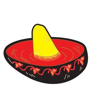 Cinco de Mayo Cut Out Decoration (4pcs)