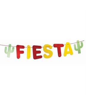 Fiesta Glitter Banner